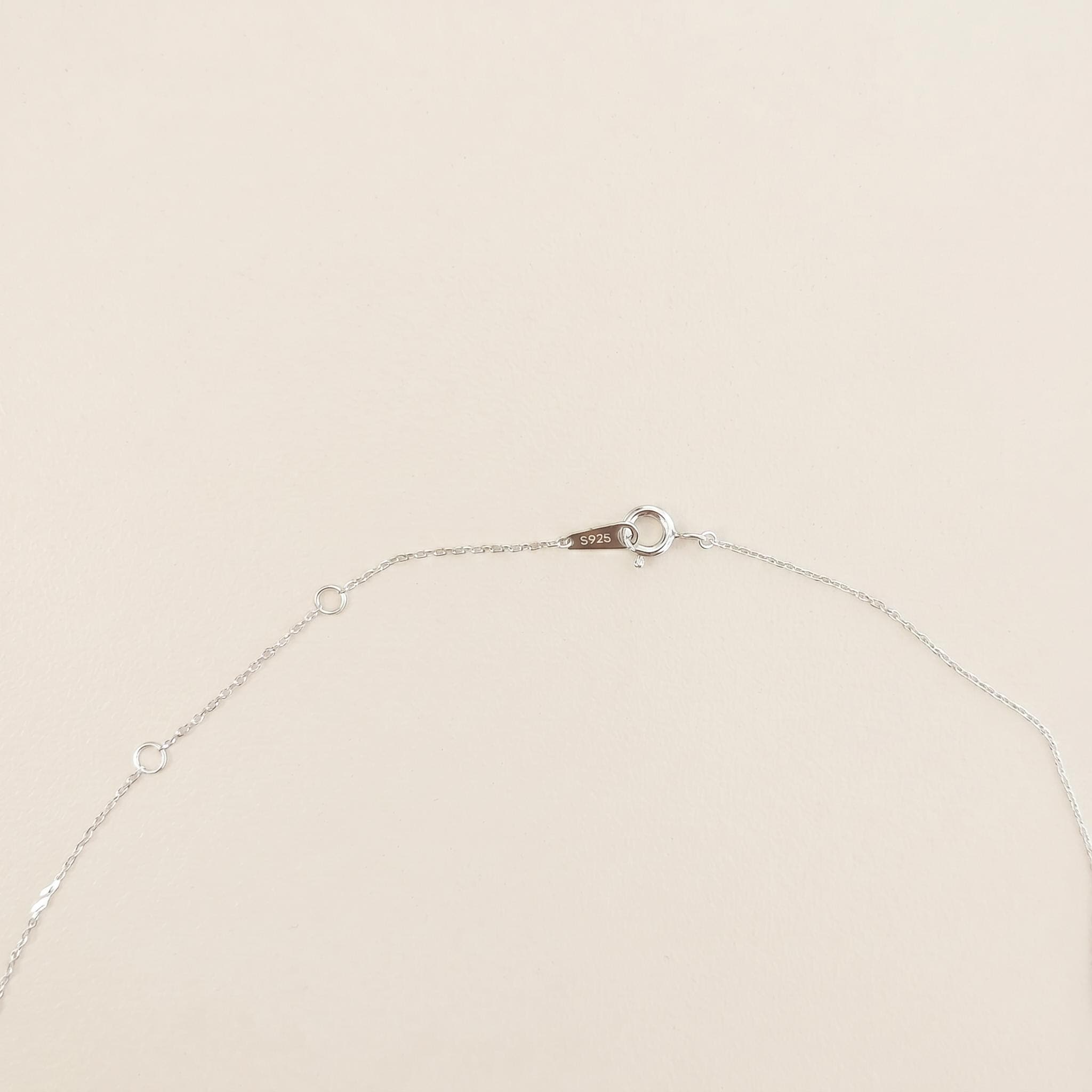 Pavé Drop Lariat Necklace: Sterling Silver or Gold Plated, Adjustable Y Chain