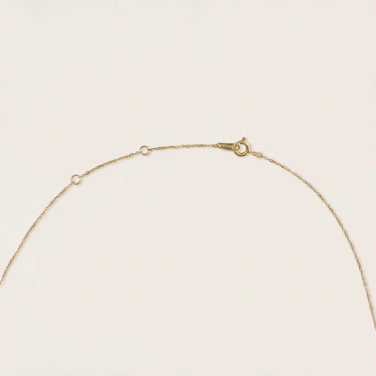 Pavé Drop Lariat Necklace: Sterling Silver or Gold Plated, Adjustable Y Chain