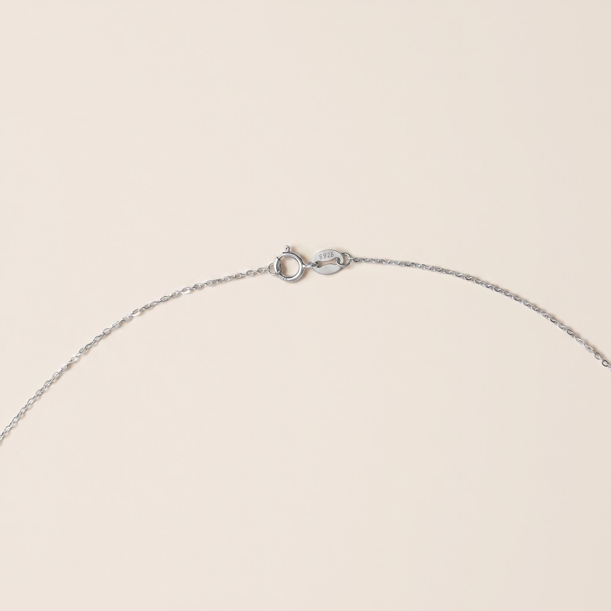 Single Freshwater Pearl Lariat Necklace ・ 925 Sterling Silver ・ Y Drop Pendant ・ Minimalist Pearl Jewellery